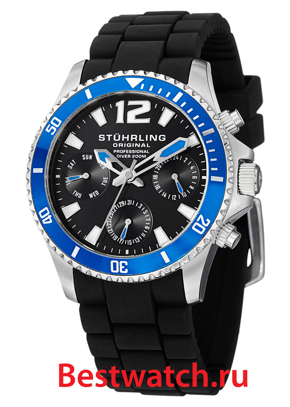 Часы Stuhrling Original Aquadiver 805R.SET.01